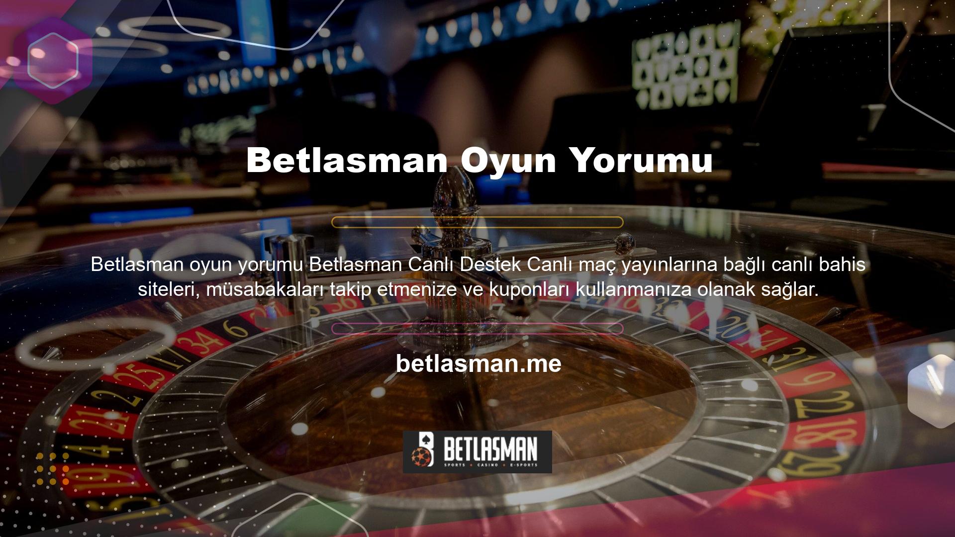 Sitenin sağ üst kısmında yer alan "Betlasman TV" sekmesine tıklayarak kolaylıkla kupon oluşturabilirsiniz