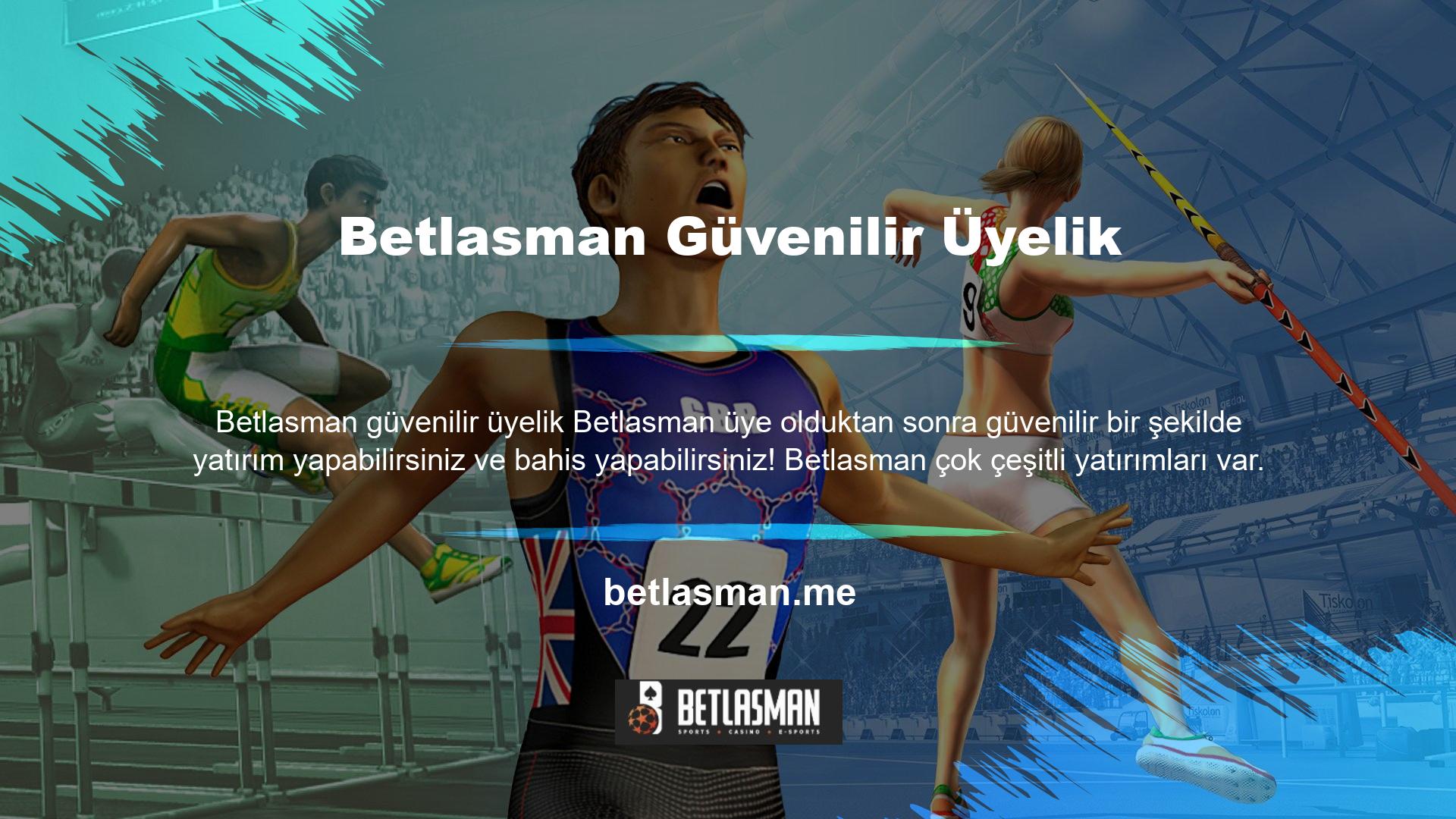 Betlasman zaten bilinen çok çeşitli ödeme teknolojilerine sahiptir